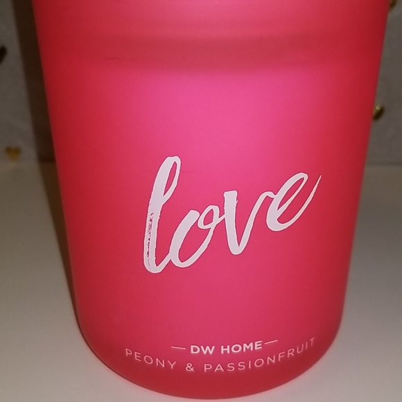 DW Home Accents New Dw Home Love Peony Passionfruit Candle Poshmark